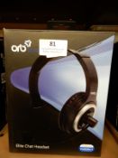 Four Orb Elite Chat Headsets (Compatible with PS4)