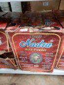 Box of 144 Nadia Hina Powder Henna Kits