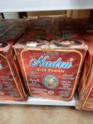 Box of 144 Nadia Hina Powder Henna Kits