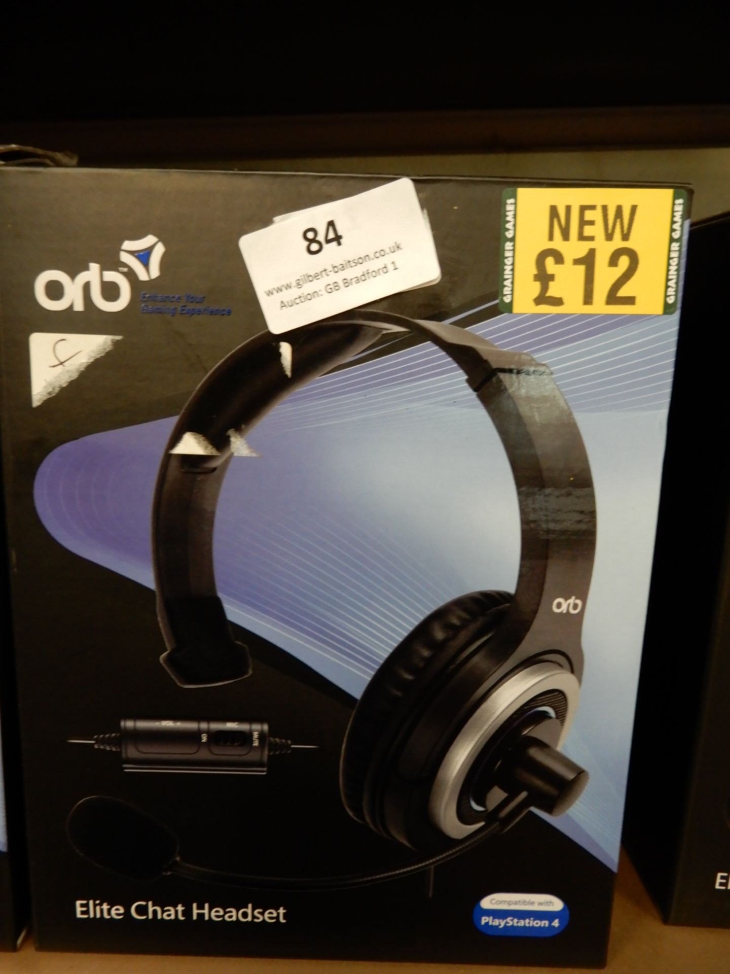 Four Orb Elite Chat Headsets (Compatible with PS4)