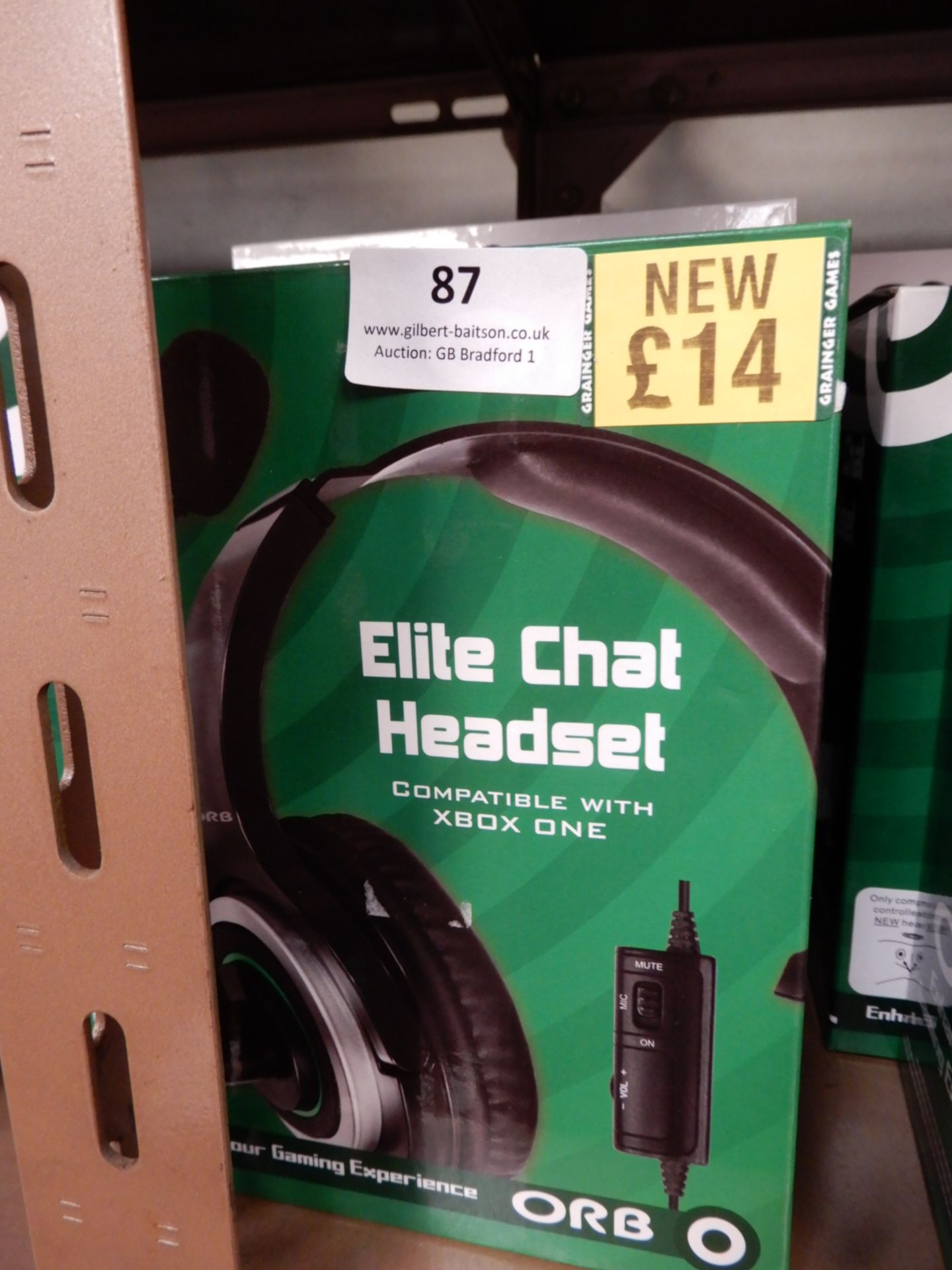 Four Orb Elite Chat Headsets (Compatible with Xbox