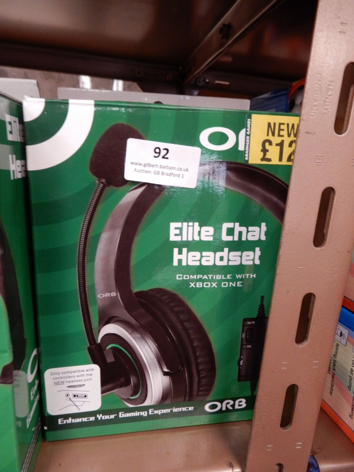 Four Orb Elite Chat Headsets (Compatible with Xbox