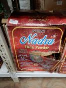 Box of 144 Nadia Hina Powder Henna Kits