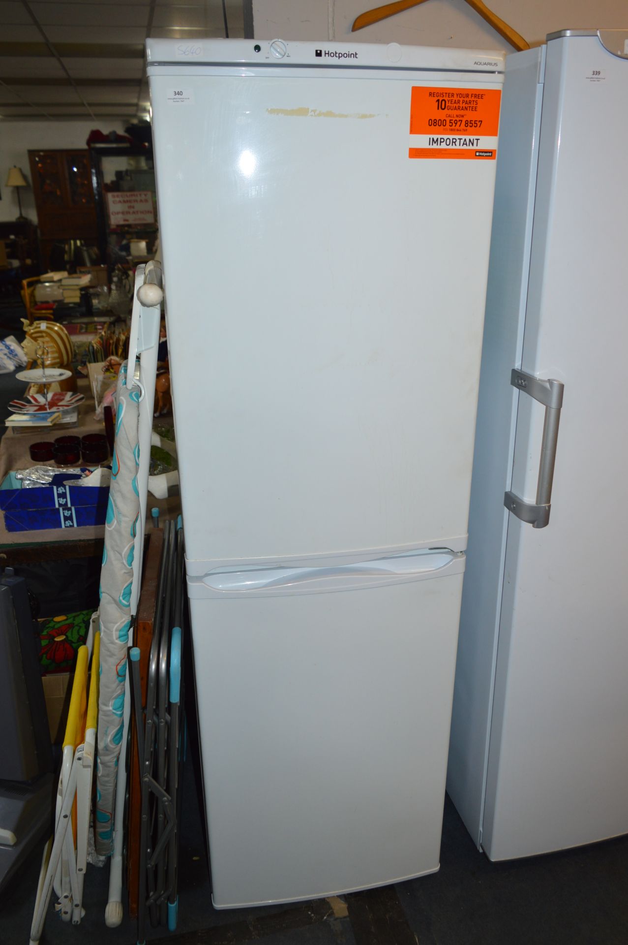 Hotpoint Aquarius Upright Fridge/Freezer