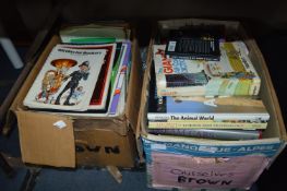 Two Boxes of Nonfiction, Cars and Music Tuition Bo