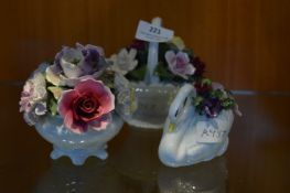 Aynsley and Other Pottery Flower Posies