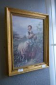 Framed Print - Shepherdess