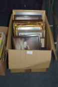Box Containing Assorted Framed Prints - Whitby and