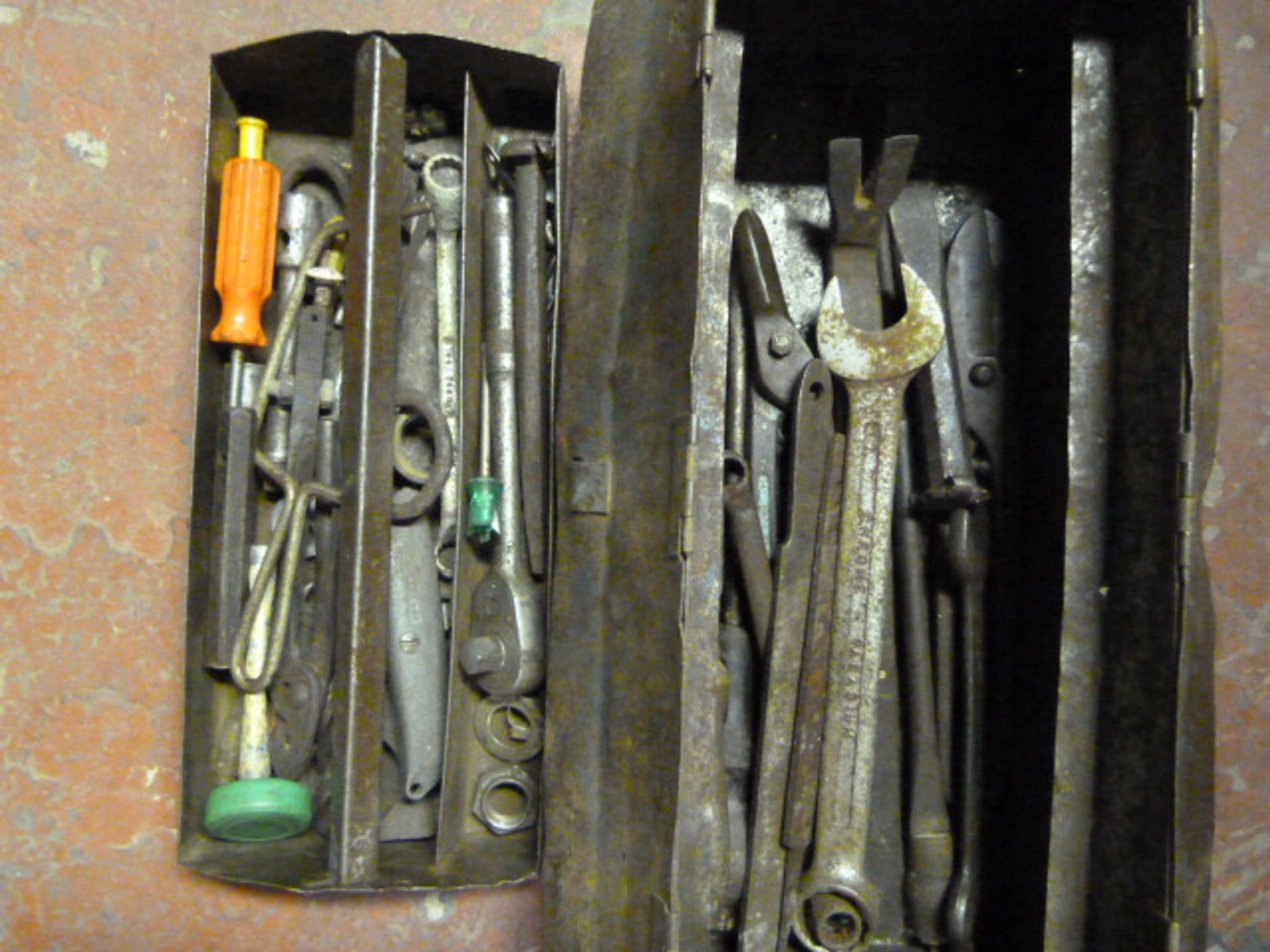 Toolbox and a Small Quantity of Tools