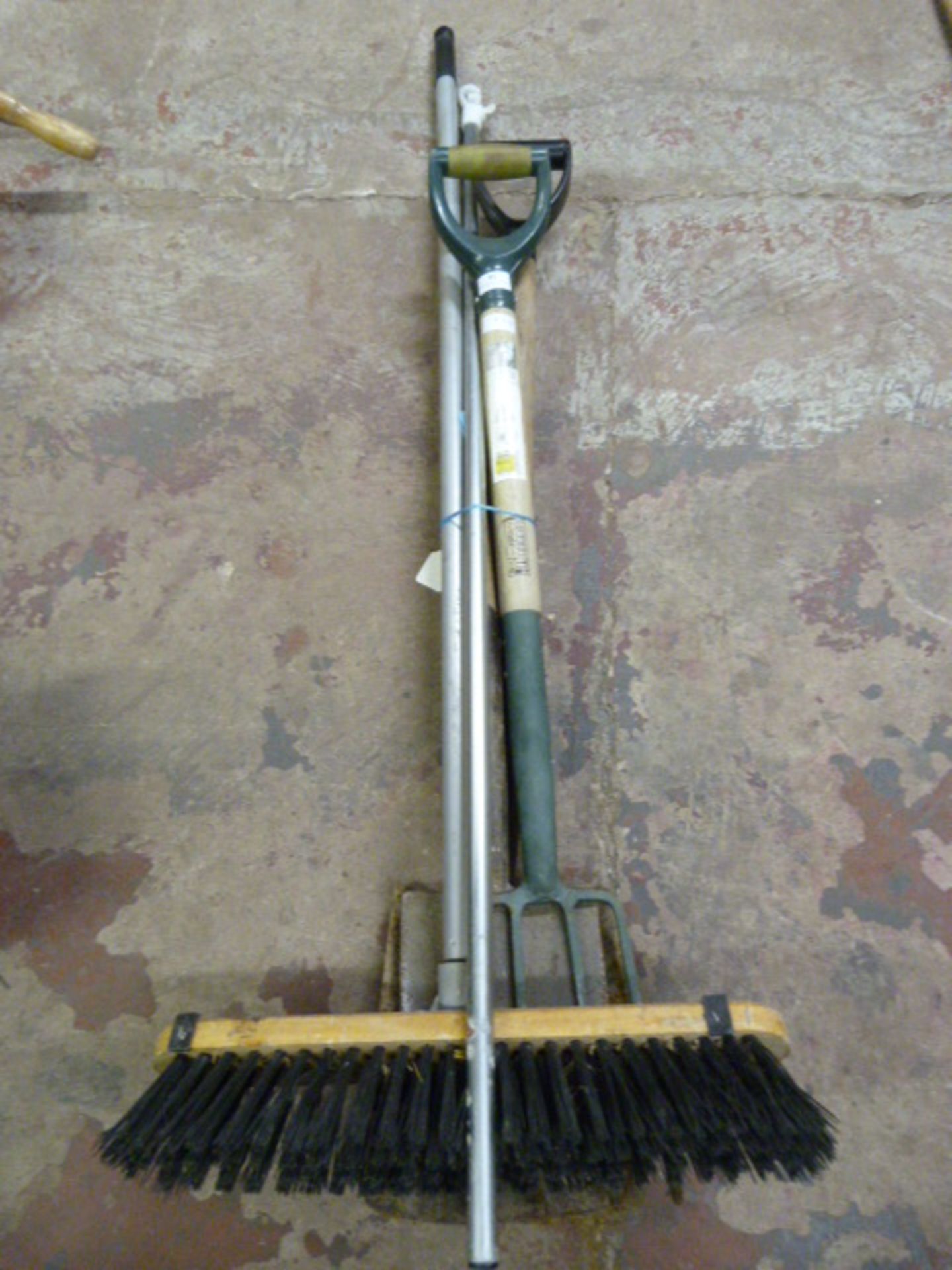 Garden Forks, Spade, Broom, etc.