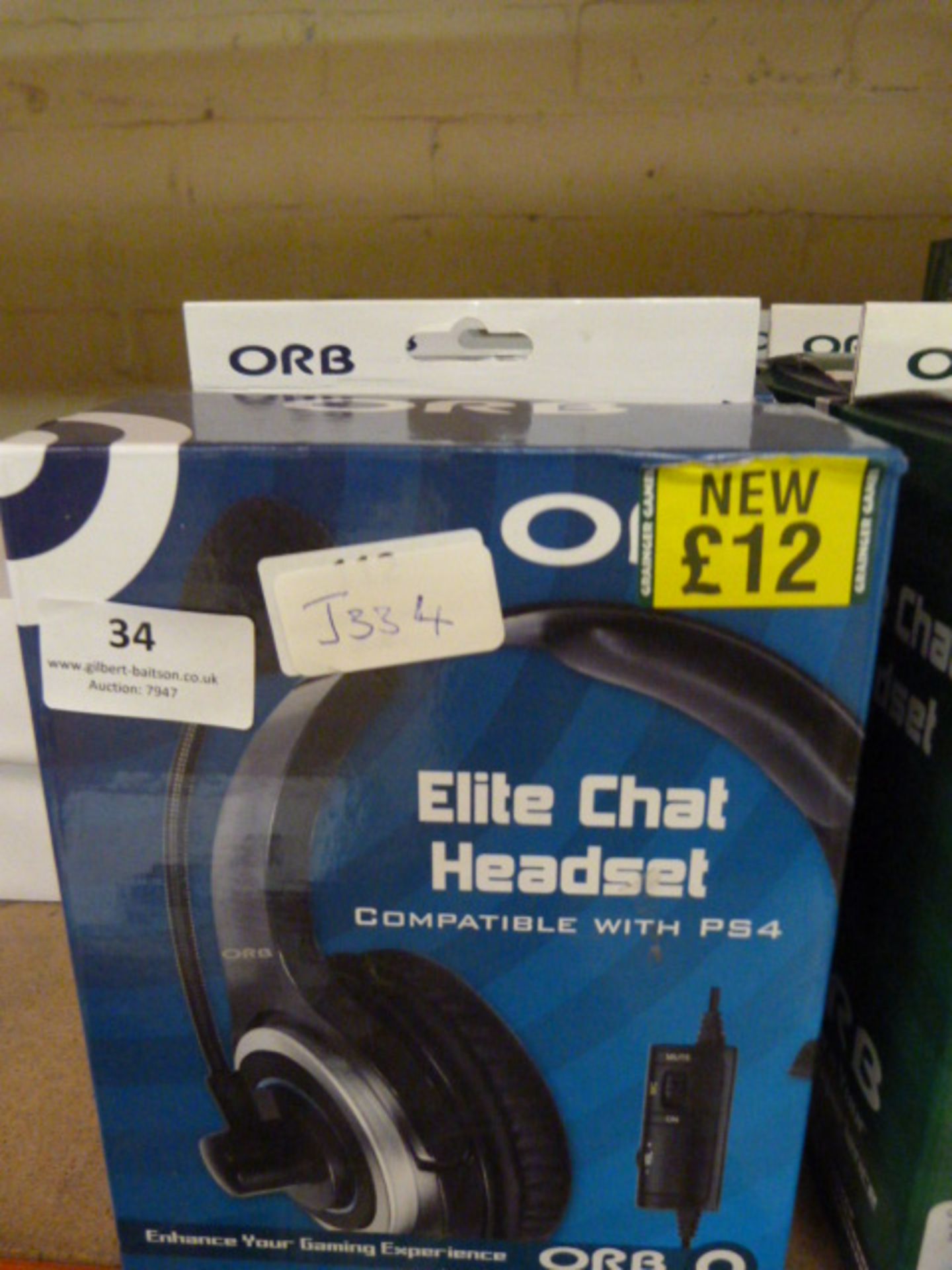 Five Orb Elite Headsets Compatible with PS4