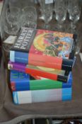 Four Harry Pottery Hardback Books Including First