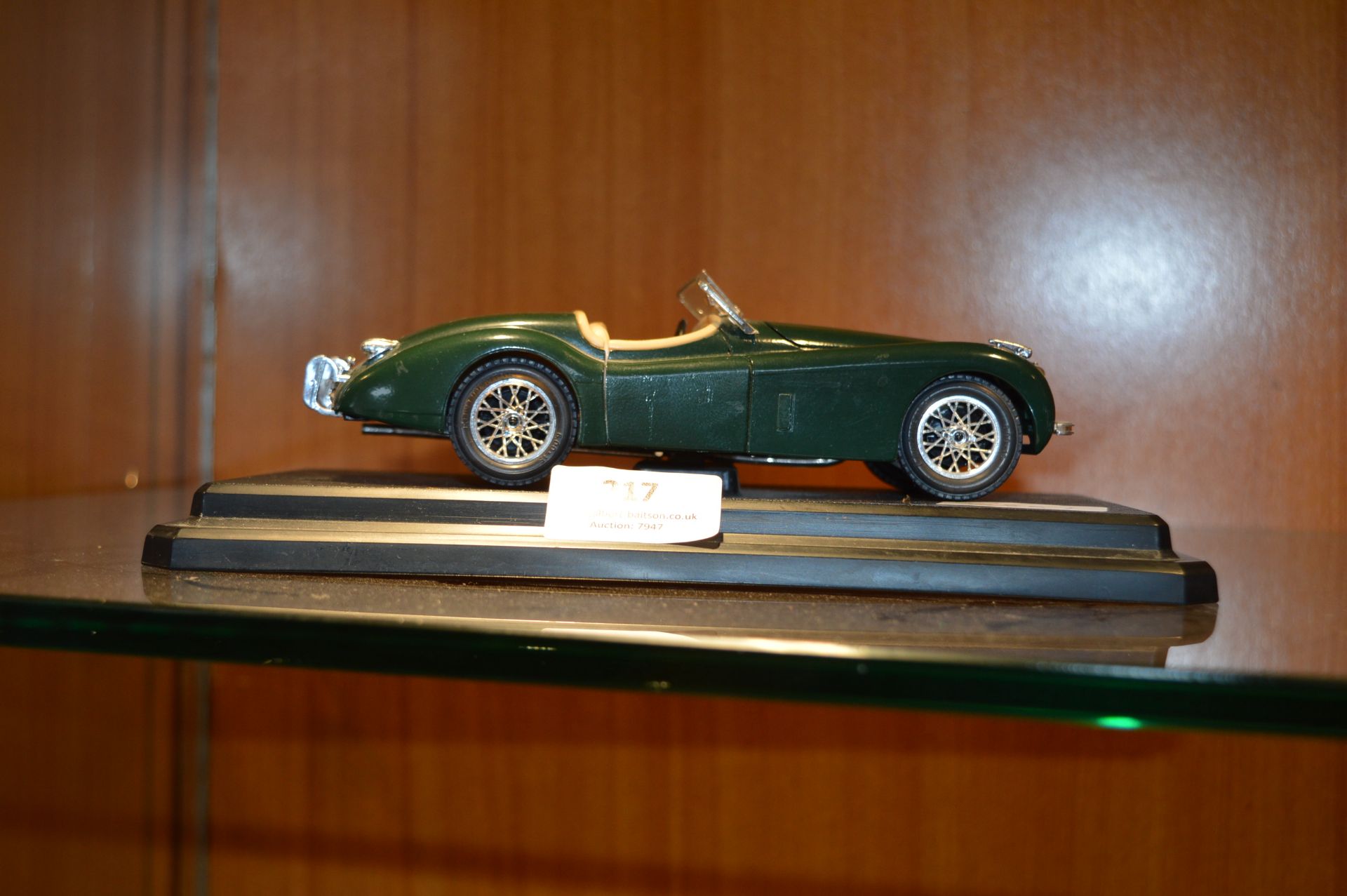 Burago Mosel Jaguar XK120 Roadster