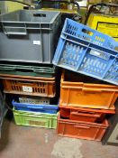 *Quantity of Plastic Storage Boxes