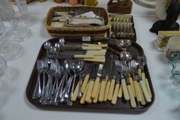 Large Selection of Silver Plate and Stainless Stee