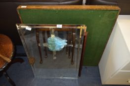 Folding Card Table, Large Picture Frames and a Bev