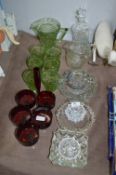 Glassware, Lemonade Jug and Beaker Set, Decanter,