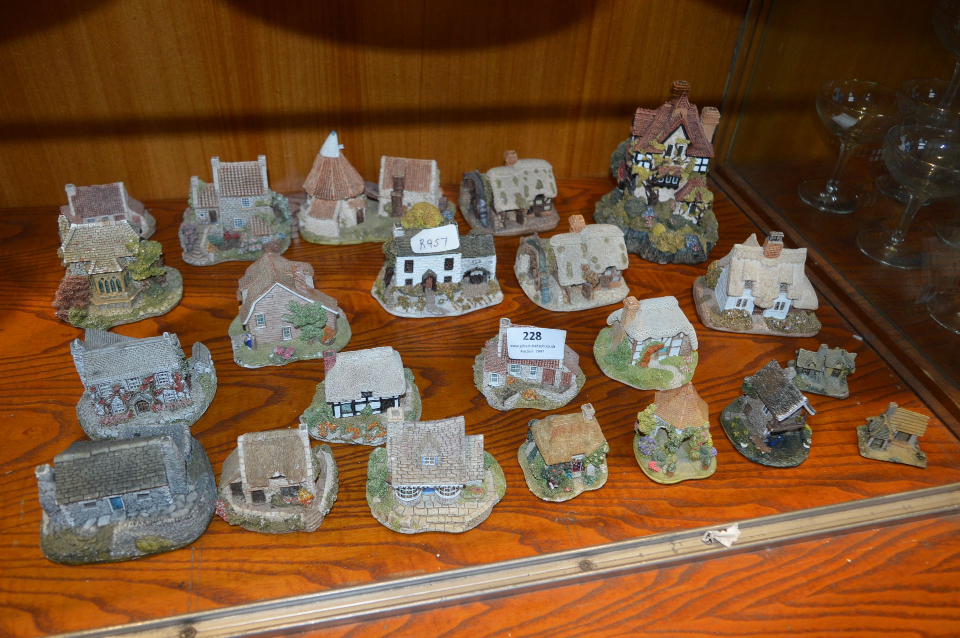 Collection of Lilliput Lane Cottages