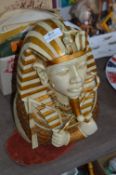 Large Resin Bust - Tutankhamun
