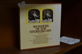 Two Volumes of "Wonders of the Stereoscope" Books