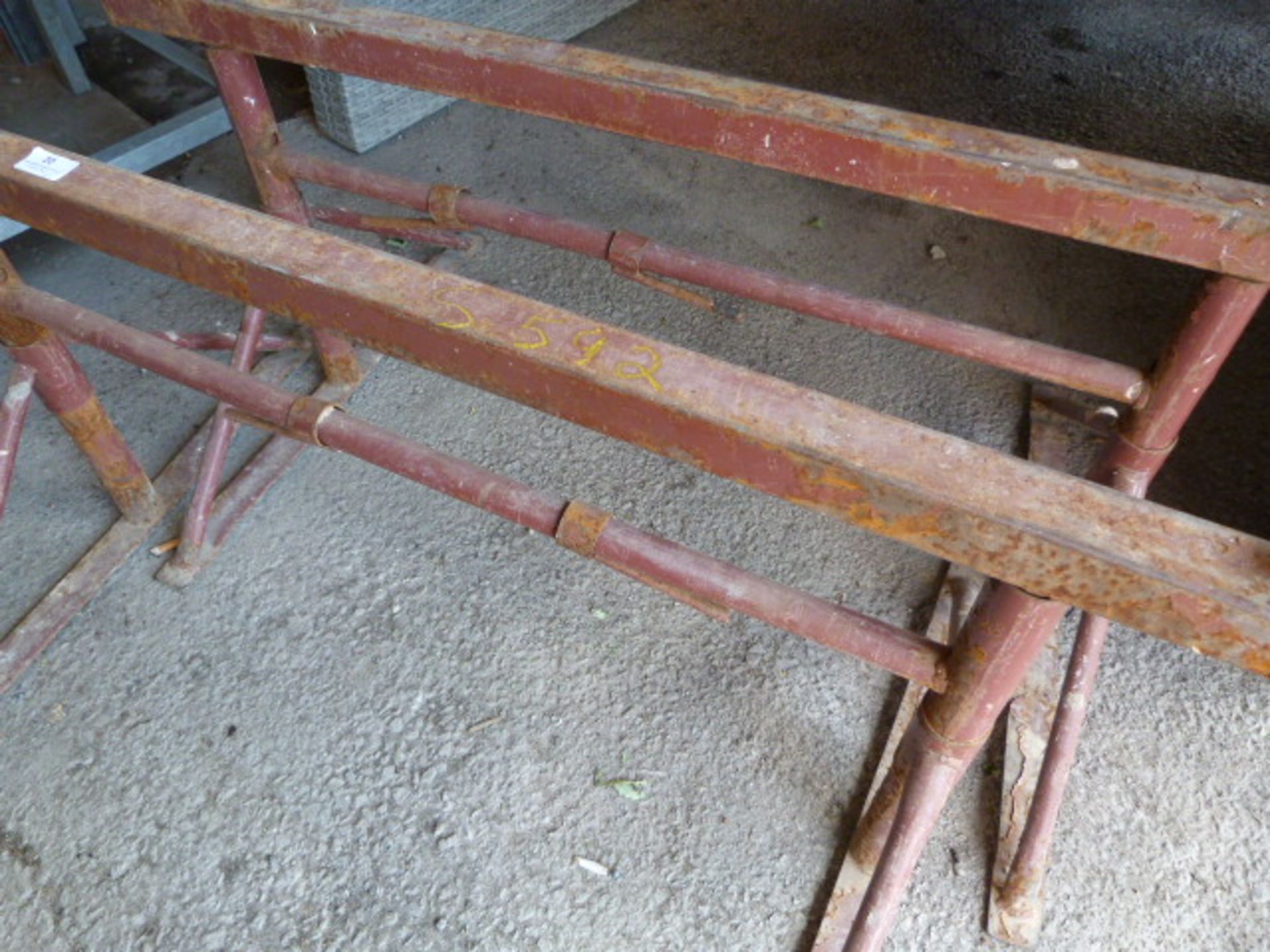 Pair of Builders Trestles