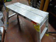 Small Aluminium Decorating Platform