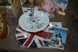 Magnetic Table Mats, Union Jack Cake Plate and Obs