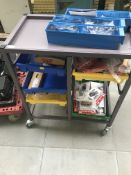 *Component Trolley Containing Various LED and Elec