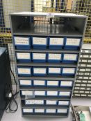 *Set of Component Drawers Containing Assorted Elec