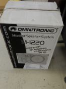 *Omnitronic M-1220 600W Speaker