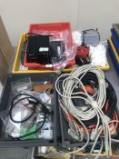 *Five Trays of Assorted Electrical Components,m Ca