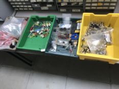 *Assorted Electrical Components in Three Trays