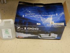 *Z1000 Fog Machine with Liquid