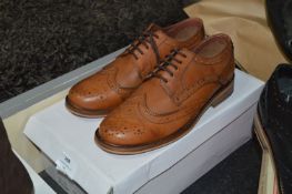 Gent's Brown Leather Brogues