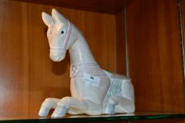 Carved & Painted Wood Figurine - Carousel Horse
