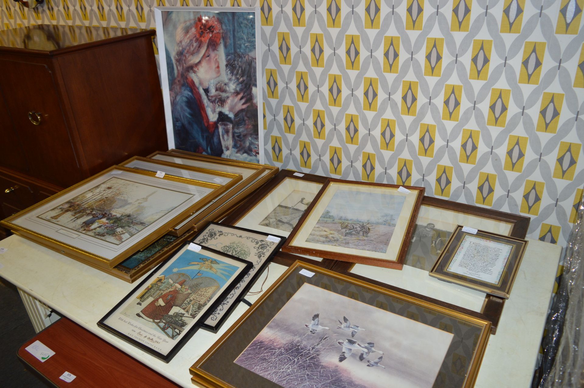 Large Quantity of Assorted Framed Prints and Photo