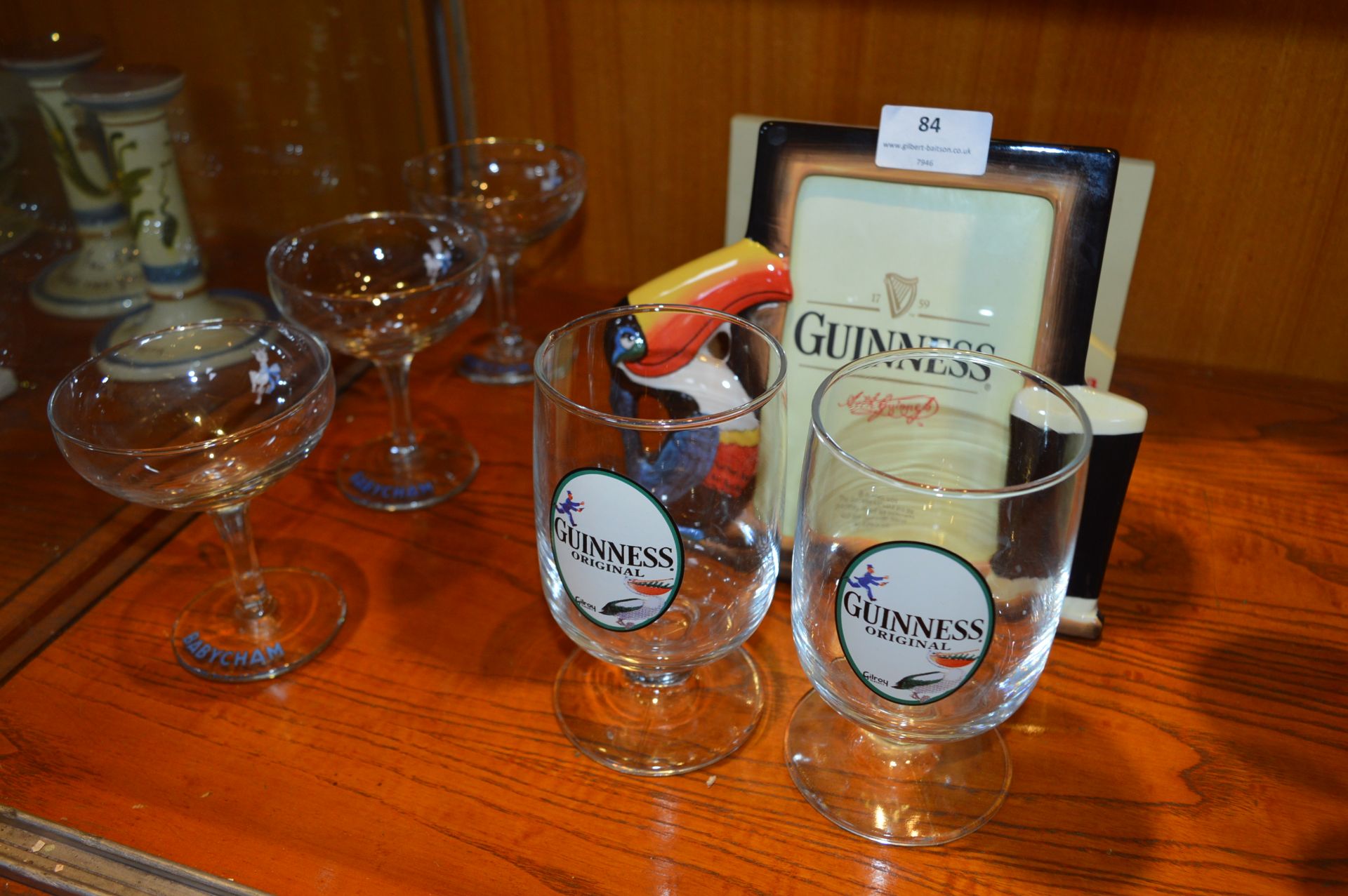Guinness Collection; Photo Frame, Letter Stand, Dr