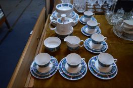 Ridgeway Amanda Patterned Tea & Dinnerware 39 Piec