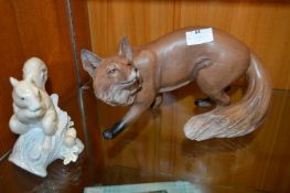 Large Figurine - Fox