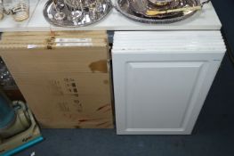 Four Flatpacked Birch Style 500mm Door Panels and