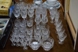 Large Selection of Lead Crystal Drinking Glassware