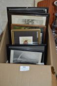 Selection of Small Framed Prints and Engravings