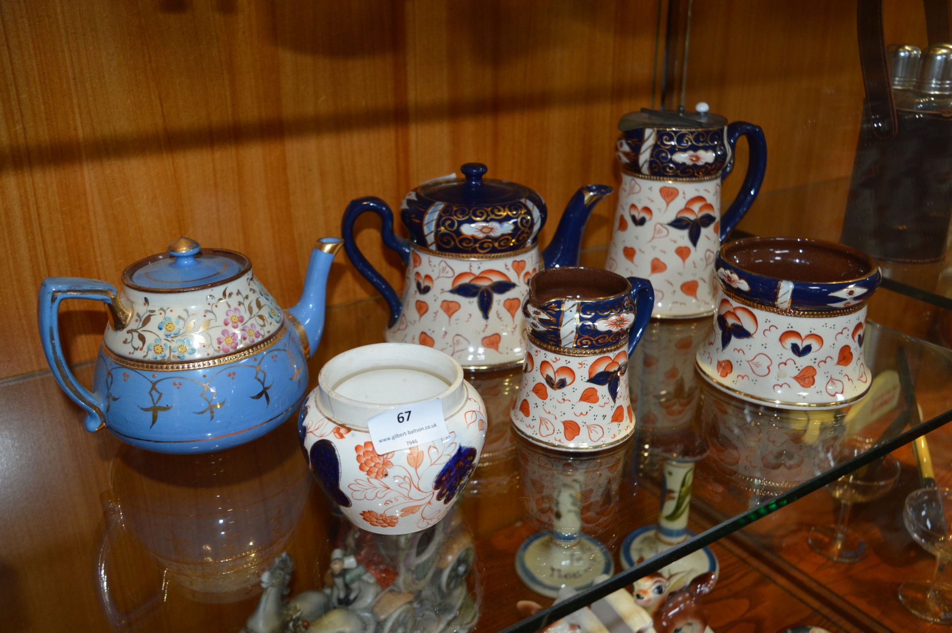 Victorian Tea Set, Teapots, etc.