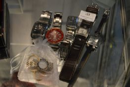 Seven Assorted Ladies & Gent's Wristwatches Includ