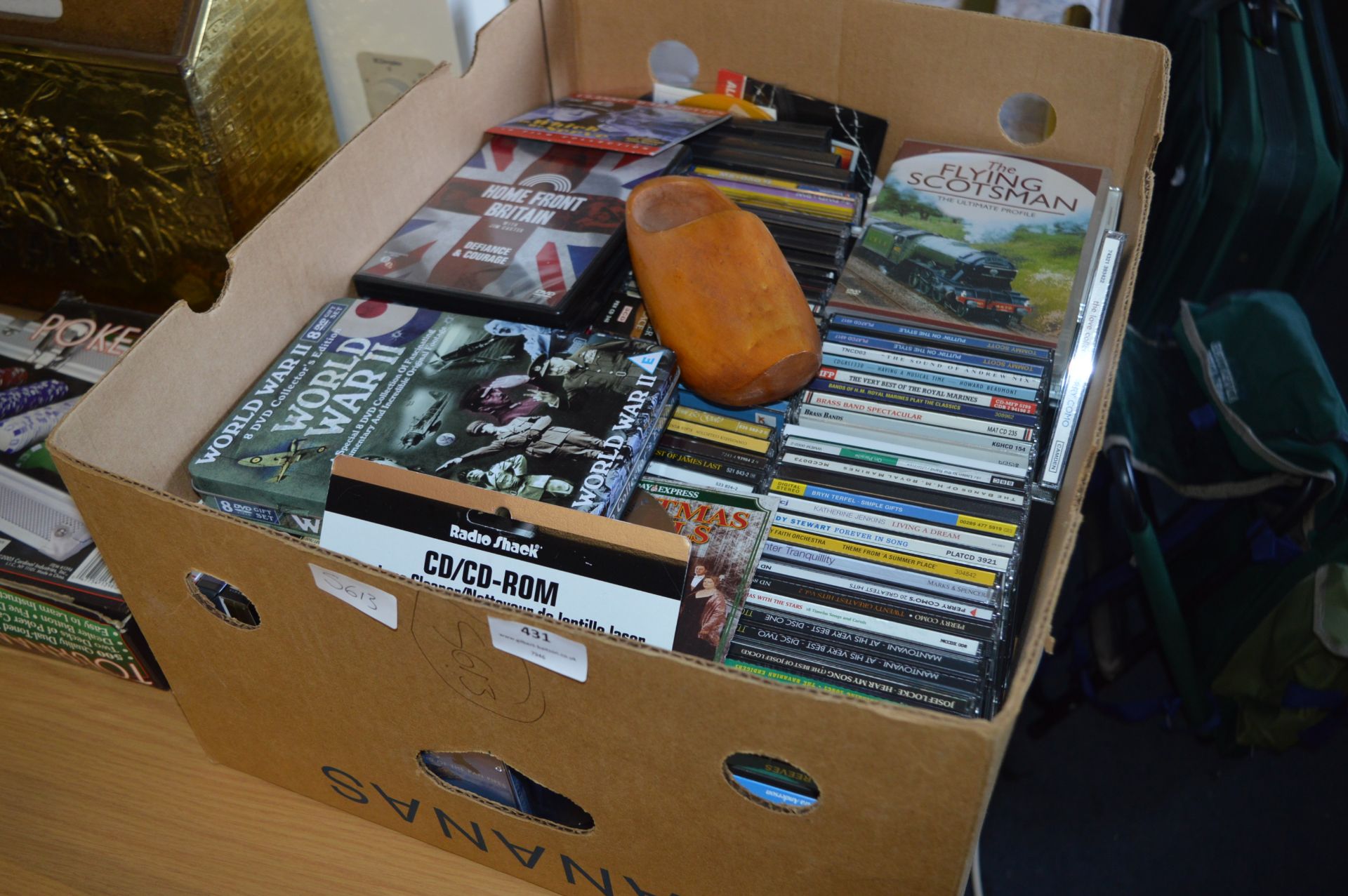 Large Quantity of CDs and DVds
