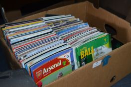 Large Collection of English Football League Progra