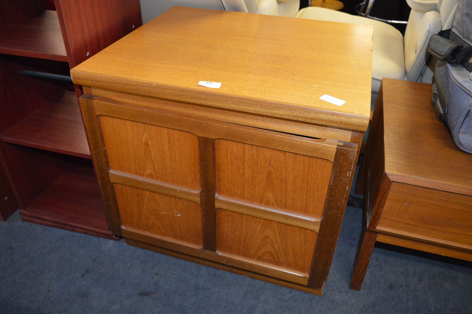 Parker Knoll Teak Bedside Cabinet