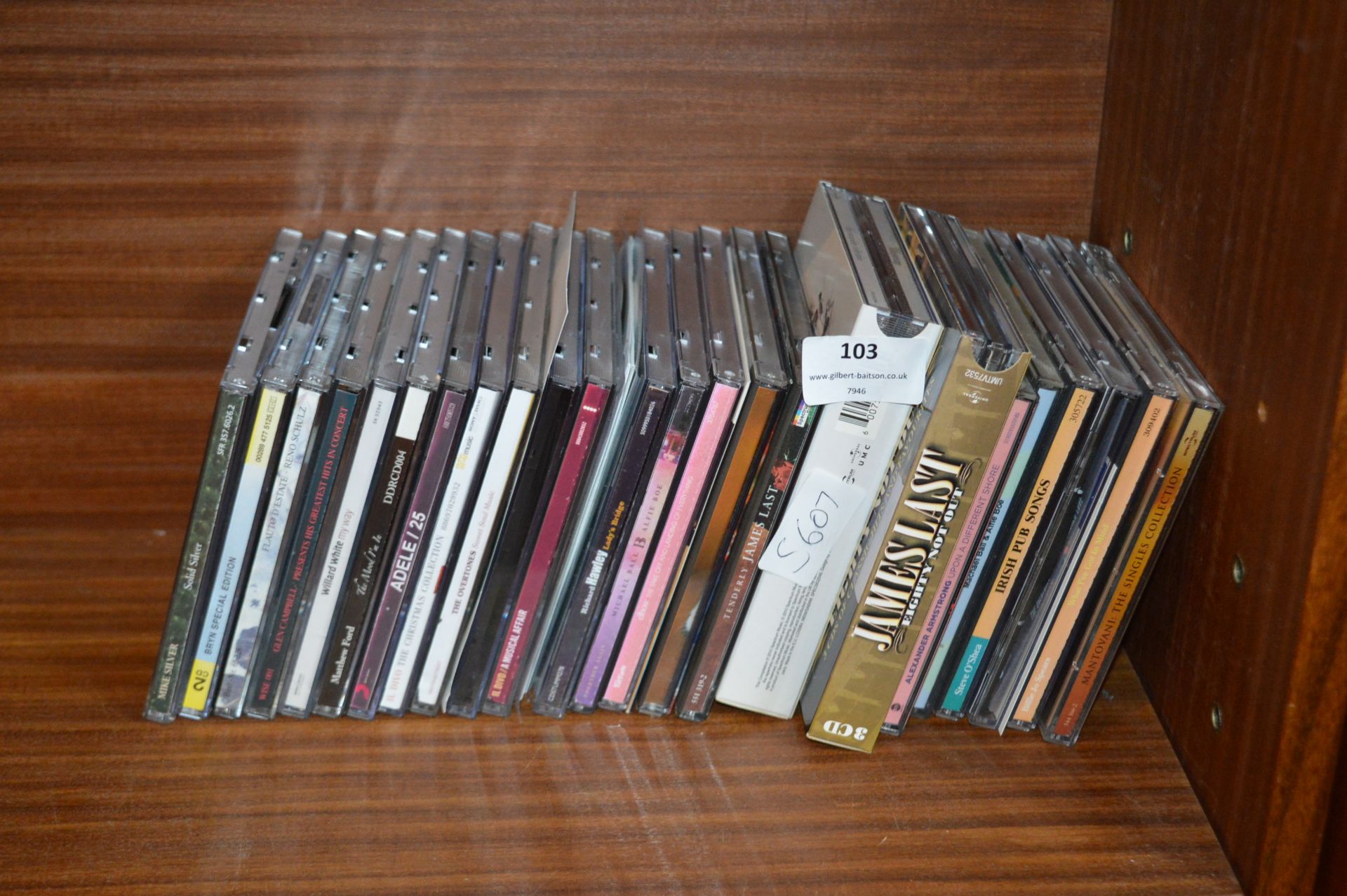 Selection of CDs