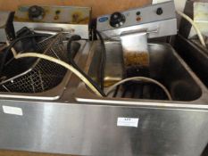 Ace Twin Pan Deep Fat Fryer