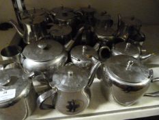 *Quantity of Stainless Steel Teapots and Jugs